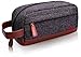 Toiletry Bag Travel Cosmetic Bag,Nylon and Pu Leather, Portable & Roomy & Rugged & Water Resistant Shaving Dopp Kit for Travel,Gym,Grooming Cosmetic Makeup Bag for Men/Women,TSA Approved