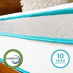 Linenspa 10” Memory Foam and Innerspring Hybrid