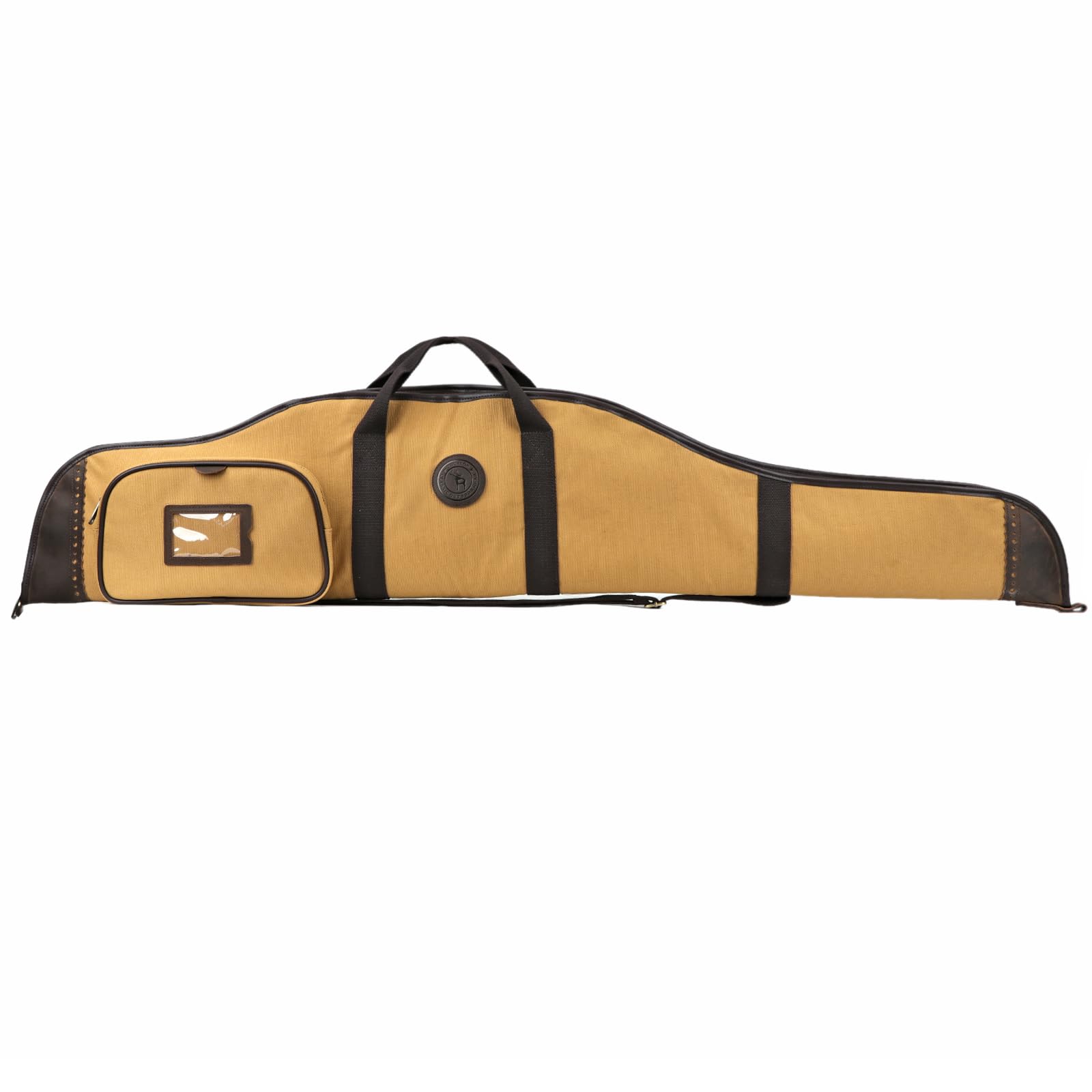 TOURBN 46" Soft Rifle Case Canvas Air Gun Carry Bag Padded Hunting Shooting Firearm Storage Bag