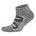 Balega Blister Resist Performance Quarter Athletic Running Socks for Men and Women (1 Pair), Charcoal, Medium