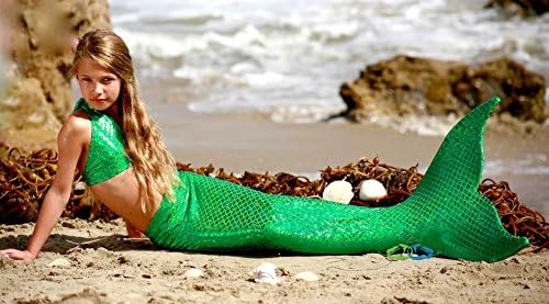 Fin2Feet Teen Tail True Sea Green Scale