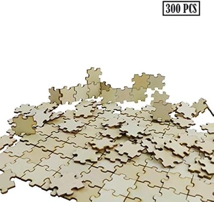 blank wooden puzzle