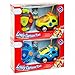 Best Choice Products RC Firetruck and Police Car Set with Removable Action Figures, Multicolor