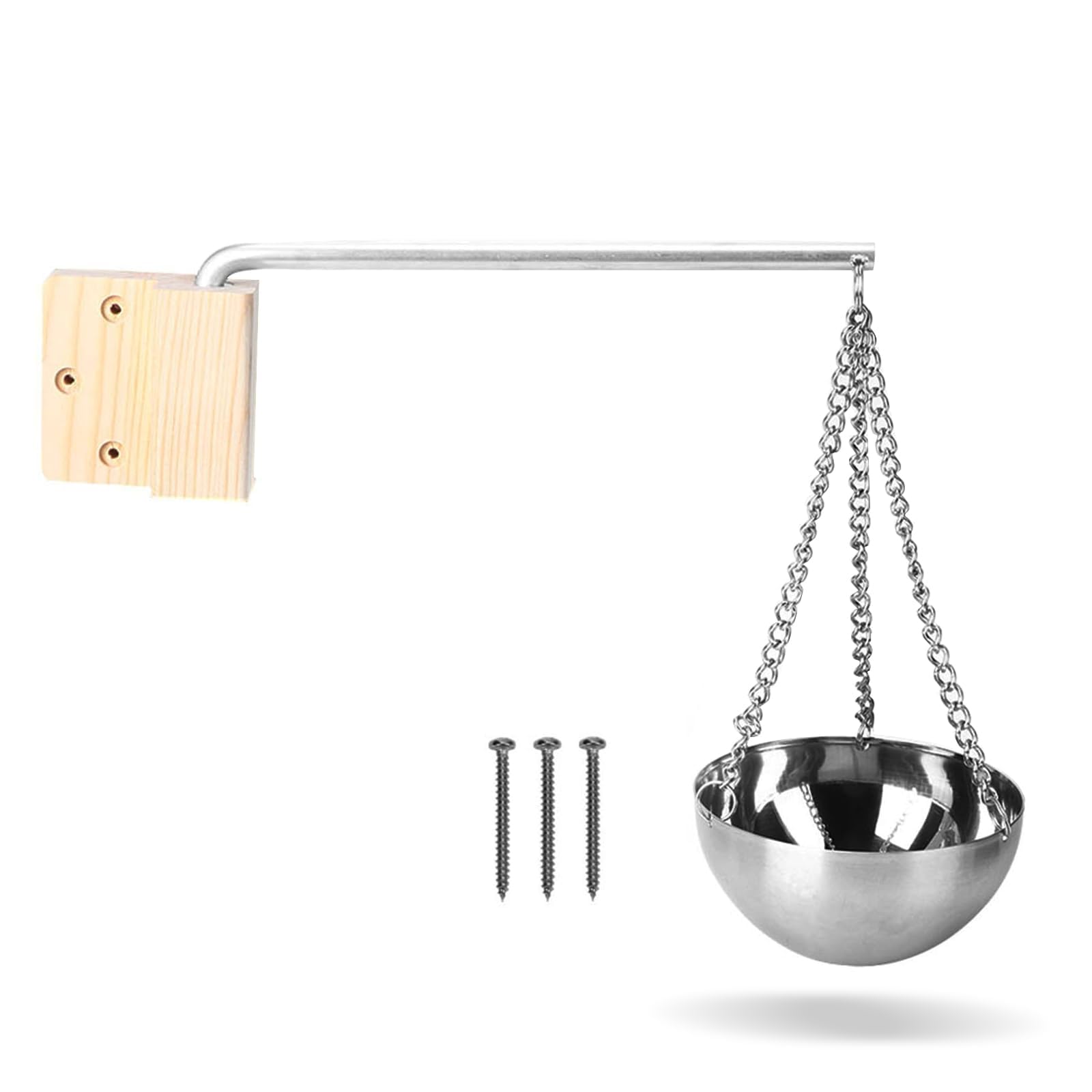 HERCHR Sauna Bowl Cup Essential Oil Bowl,Sauna Aroma Bowl,Stainless Steel Sauna Aroma Bowl Cup Essential Oil Bowl Sauna Accessories Essential Oil Fragrance Diffuser Aromatherapy Essential Oil Bowl