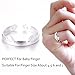 S&E Cat Ring Girls Women's Sterling Silver Rings Simple Cute Cat Design Opening Finger Ring (Dragon Cat)