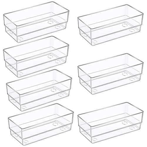 Kootek Desk Drawer Organizer Modular Plastic Bins Drawer Dividers