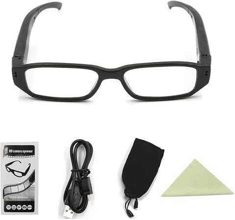 Amazon Co Jp Lxmimi メガネ型カメラ 1080p Hd高画質 小型防犯カメラ 高解像度19 1080 Diy 工具 ガーデン