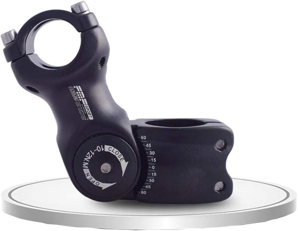 QHJ Mountain Bike Adjustable Handle Angle Adjustable Stand Tube 25.4/31