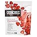 Crunchies Freeze-Dried Fruits, 100% All Natural Crispy Fruit, Non GMO and Kosher, Single Resealable Freeze Dried Fruit Snack Pack (Strawberries, 0.8 Ounce (Pack of 1))