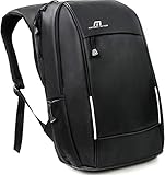 Laptop Backpack - Travel Business Everyday Backpack For Men Women High School College – Water Resistant Durable Nylon Computer Bag With USB Charging Port For 15.6 Inch Laptop Notebook – Daypack Black