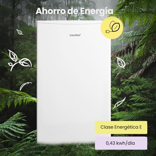 ' 60L Congelador Vertical para Cocina Pequeña, Monopuerta, Blanco