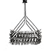 HUKOER Kitchen Cleaning Grill Brush 3 in 1 Stainless Steel BBQ Grill Cleaner with Hanging Loop Washing Heavy Duty Brush Perfect for Kitchen Sink, Smoke Sucker and Other Stainless Steel Items