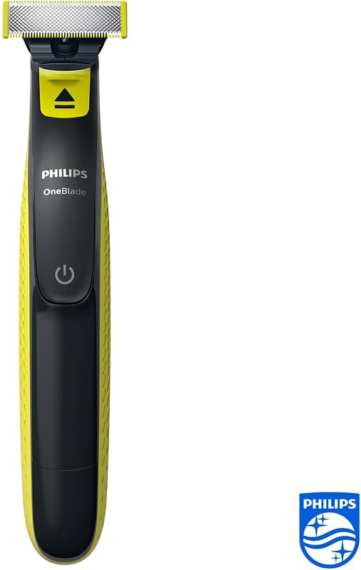 OneBlade 360 Auténtico Recortadora y afeitadora eléctrica para barba, 2 cuchillas 360, 3 peines para barba incipiente (1,3,5 mm), QP2724/31