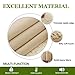 NICETOWN Sliding Door Blinds Window Treatment - Blackout Patio Door Curtain Panels, Privacy Thermal Drapes for Department with Grommet Top (Cream Beige, W100 x L95)