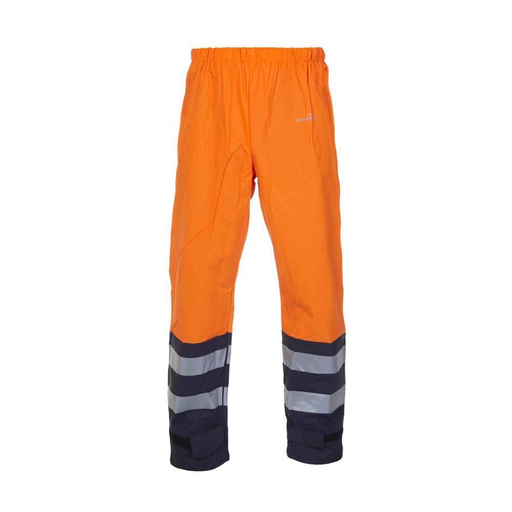 Hydrowear 014585NO-S VANCOUVER Hydrosoft Waistband Trousers Hi-Vis Orange/Navy Size S