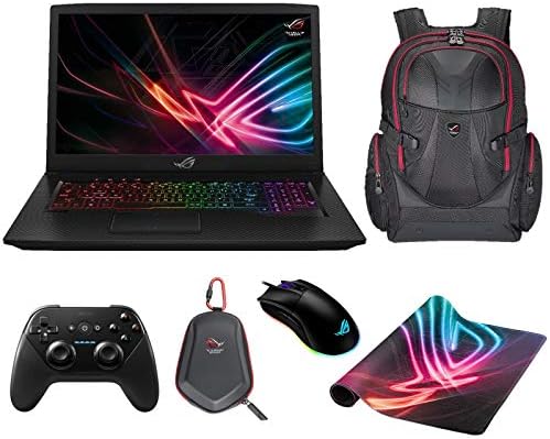 ASUS ROG Strix Scar Edition GL703GS Exclusive - Enthusiast (i7-8750H, 32GB RAM, 2TB NVMe SSD + 1TB SSHD, NVIDIA GTX 1070 8GB, 17.3" Full HD 144Hz 3ms, Windows 10) VR Ready Gaming Notebook