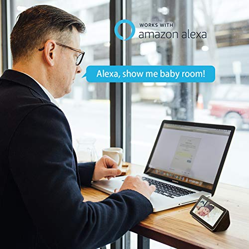 Überwachungskamera, Littlelf 1080P HD WlAN IP Kamera, Babyphone mit kamera mit 2-Wege Audio/ Bewegungserkennun/Nachtsicht, Innen Sicherheitskamera für Haustier und Baby Monitor, Funktioniert mit Alexa