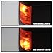 VIPMOTOZ Heated Power Remote Passenger Side Right View Telescopic Turn Signal Exterior Towing Mirror & Glass Replacement For 2008-2016 Ford Superduty F250 F350 F450 F550 Pickup Truck