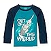 The Children's Place Baby Boys' December Raglan Graphic Long Sleeve Knit Top