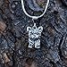 The Magic Zoo Sterling Silver Yorkie Puppy Pendant – Handcrafted in the USA – Yorkie Gifts for Women – Yorkshire Terrier Gifts