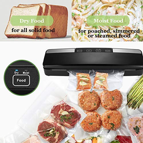 VICARKO Vacuum Sealer Machine, Automatic Food Sealer with Cutter for