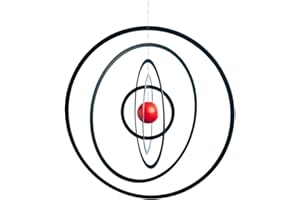 FLENSTED MOBILES Science Fiction Hanging Mobile - 10 Inches - Wooden Ball - Handmade in Denmark by Flensted