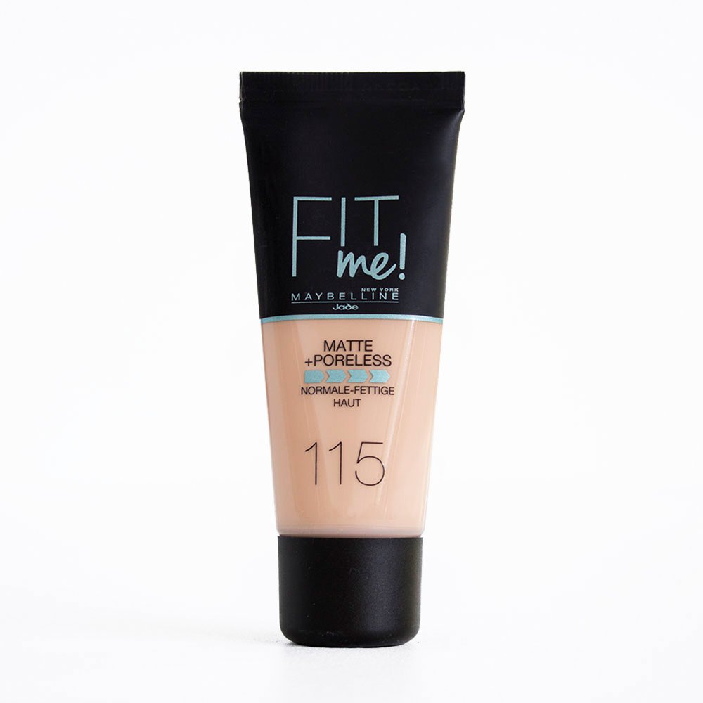 Maybelline Fit Me Matte Makeup Base, Tone:115 Ivory ivory white