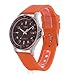Timex Men's T2P031KW Ameritus Silver-Tone Watch with Orange Band