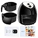 SUPER DEAL 5.8 Quarts Extra Large Air Fryer XL with Recipes & CookBook, Temperature Control, Non-stick Detachable Dishwashable Basket, Accurate Manual dials, Auto Shut off, 5.5 L Capacity
