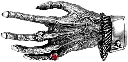 Alchemy Gothic Nosferatus Hand- Belt Buckle - Metallic - One Size