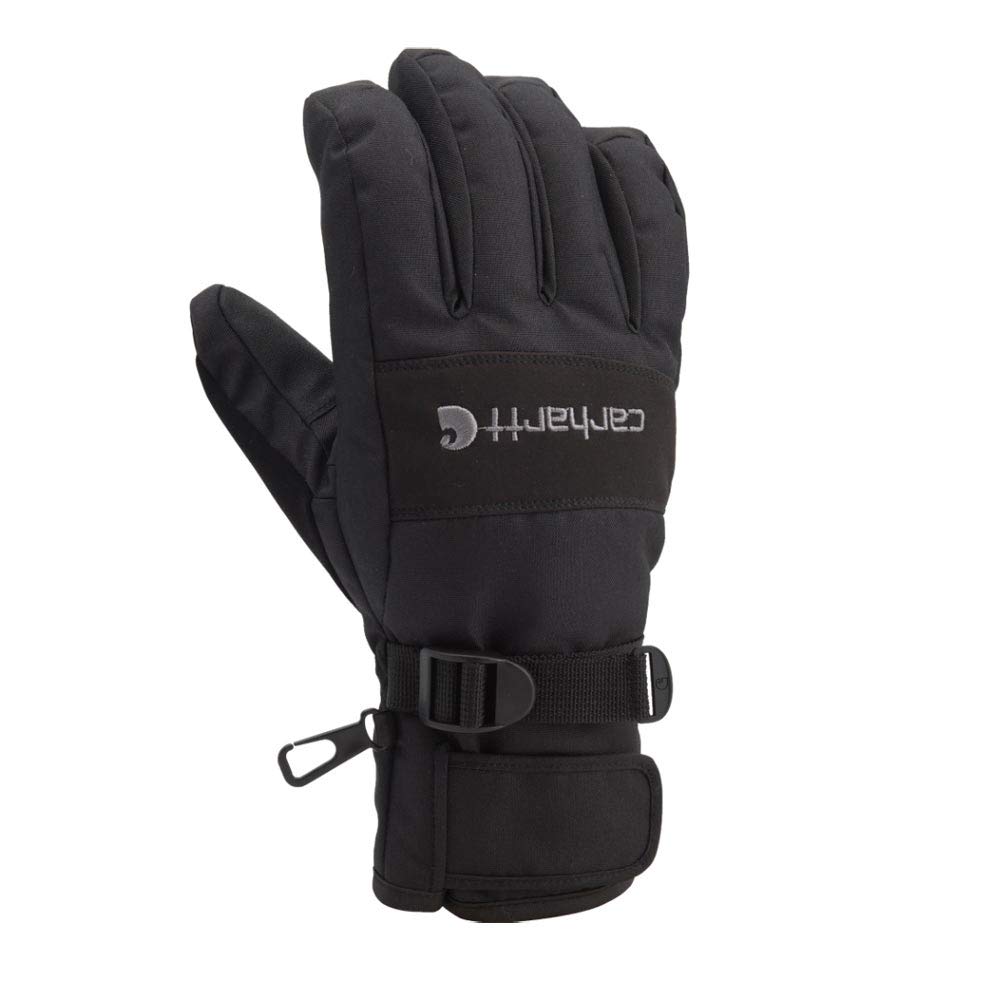 Carhartt Men's W.B. Waterproof Breathable Insulated Glove - Black - Medium