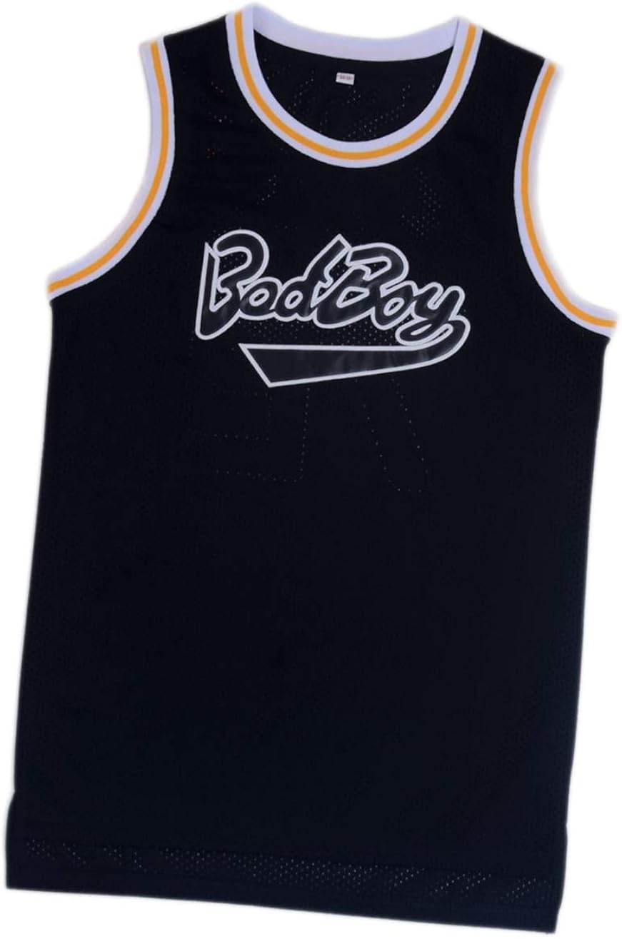 BadBoy 72 Basketball Jersey, Retro mesh Sports Basketball Jersey, Hip