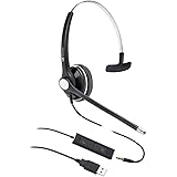 USB-3.5MM Headset Computer-Headphone Microphone Noise-Cancelling - UC Call Center Headset for skype for Business,Teams,Zoom