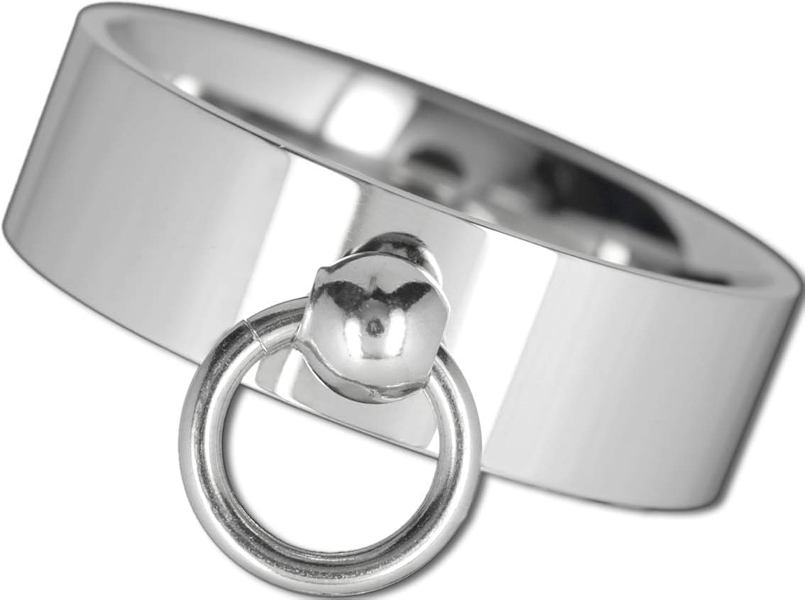 Story of O Ring Stainless Steel Silver Width 0.8 cm silver Amazon.co