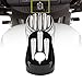 Black Edge CNC Ignition Switch Cover Compatible with 2014-2017 Harley Touring FLHX FLHT FLTR FL