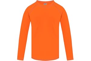 SEMOIS Boys Rash Guard Swim Shirt Long Sleeve UPF+ 50 Sun Shirts for Toddler Kids Rashguard Water Swimming Shirts