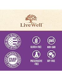 Cenicero orgánico KSM-66 + Suntheanine - ZenWell de LiveWell | Cognitivo, Salud del cerebro, 1