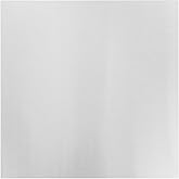 304 Stainless Steel Sheets Metal 12" x 12" x 1/64" (0.02") Inch 304 Stainless Steel Plates 0.50MM Stainless Steel Shim Plates Metal Sheets for Crafting, DIY, Kitchen Stovetop, Snow Frosted Surface