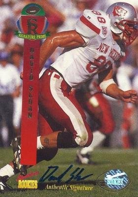 David Sloan Autographed Football Card New Mexico 1995