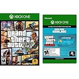 Product Bundle Grand Theft Auto V - Xbox One + Grand Theft Auto V - Tiger Shark Cash Card - Xbox One [Digital Code] bundle Book
