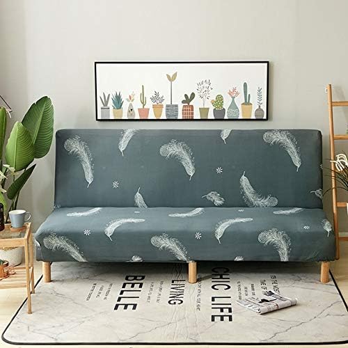 badaizmumu Sofa Bed Cover Folding seat slipcovers Modern stretch covers Couch Protector Elastic Armless bench seat chair sofa covers 160-190cm 5856