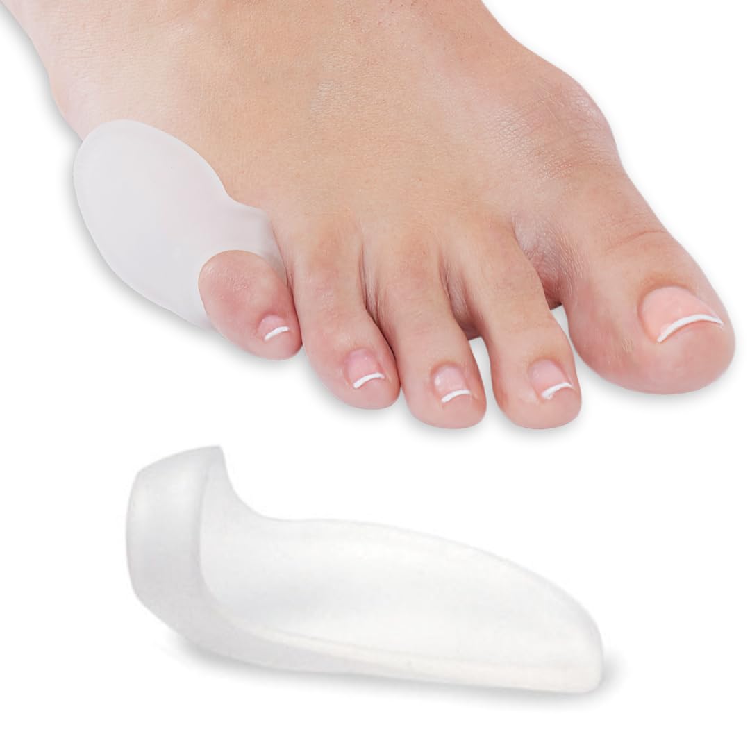 NatraCure Gel Pinky Toe Bunion Guard's (Tailor's Bunion) - 1319-RET6PK - (6 Pack) - (For Pain Relief from Friction, Pressure, and Tailor's Bunions)