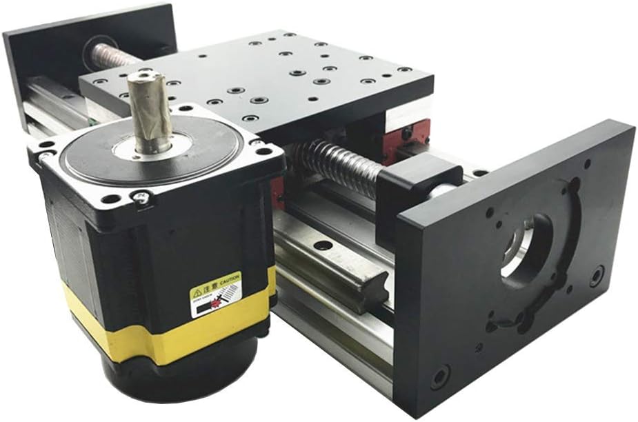 tanstool linear guide slide module with double-track ball screw overload linear actuator with Nema34 stepper motor, effective stroke 2000mm GBX series GBX SFU2005