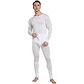 Viamulion Men's Pure Mulberry Silk Knitted Thermal Underwear Set
