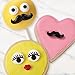 Wilton Sweet Personalities Edible Candy Decorations Eyeballs, Mustaches, Lips, and Teeth Decorating Kit, 4-Piece