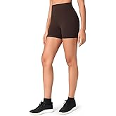 HeyNuts Workout Pro Biker Shorts 4''/ 6'', Compression High Waisted Workout Shorts