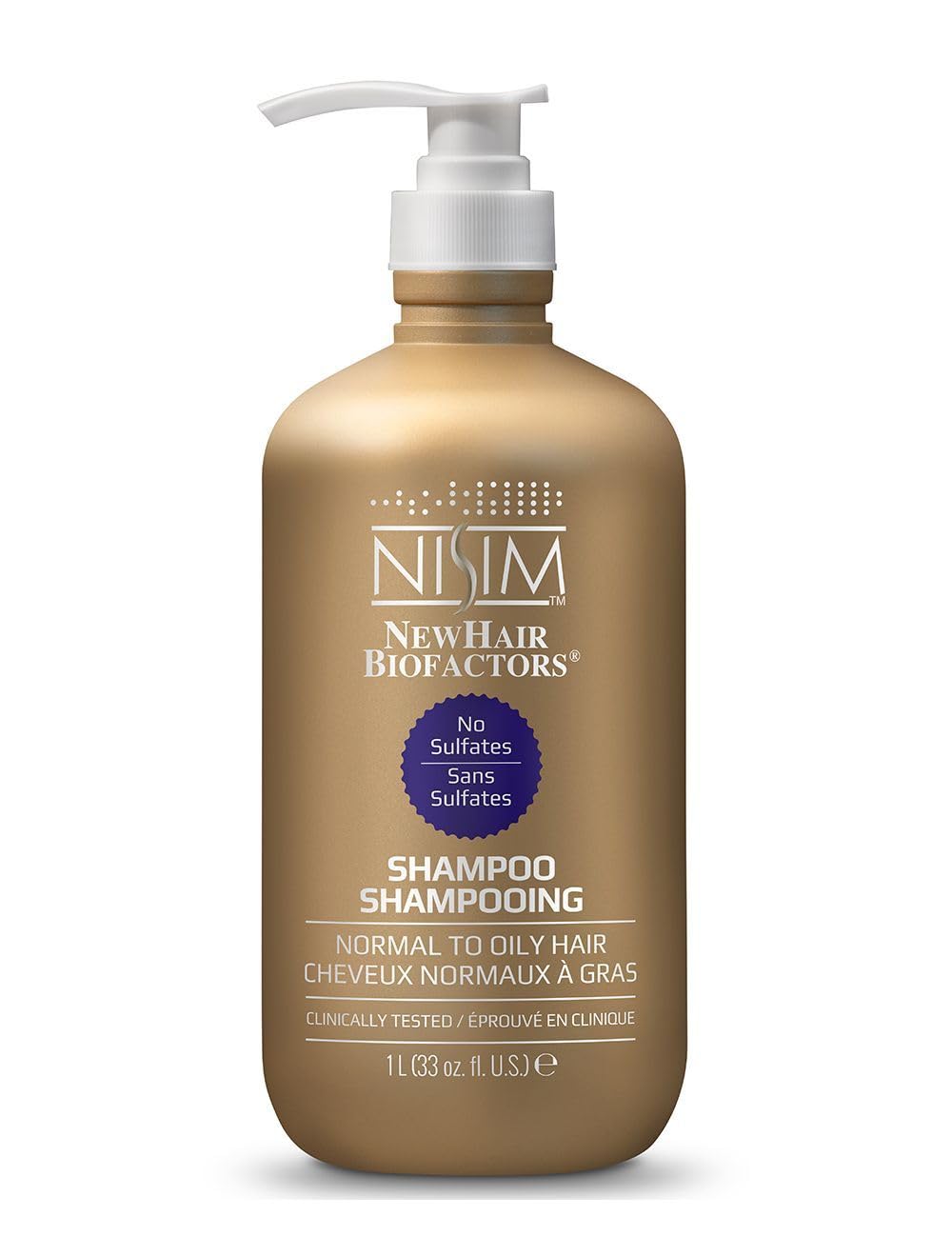 New Hair Biofactors Normal to Oily Shampoo SLS Free (1Litre)