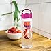 Infusion Fruit Infuser Water Bottle - BPA Free Insulated Water Bottle, Reusable Water Bottle with Fruit Infuser, Easy-to-Clean Gym Accessories for Women, Sports Water Bottle, Savvy Outdoors
