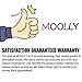 MOOLLY for Watch Band 42mm 44mm, Soft Silicone Watch Strap Replacement Sport Band Compatible with Watch Band Series 5 Series 4 Series 3 Series 2 Series 1 Sport & Edition (42mm 44mm S/M, Pollen Yellow)