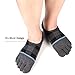 Toe Socks No Show Five Finger Socks Low Cut Cotton Running for Men 3 Pack